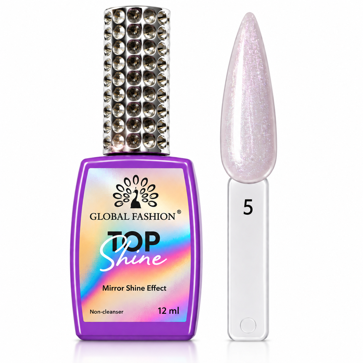 "TOP SHINE" топ лак без лепкав слой, 12 мл, номер 05